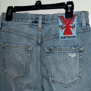 🇺🇸Adaption Distressed Blue Jeans Barney’s of New York 🇺🇸 Size 26X36